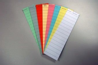 Beschriftungsetiketten 120 × 20 mm